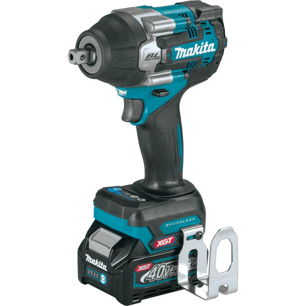 Makita 40V max XGT Impact Wrench Kit 1/2" Sq Drive mit Detent Anvil