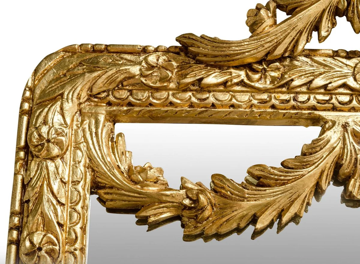 Baroque mirror gold 120 x H. 242 cm - Baroque wall mirror