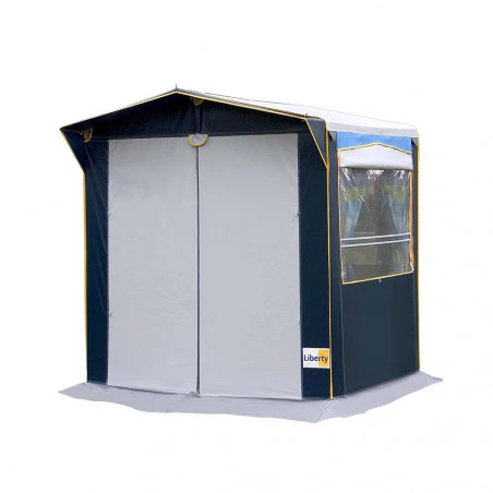 Liberty ESTELA pvc kitchen tent 180 x 140 with lids and T-shaped door