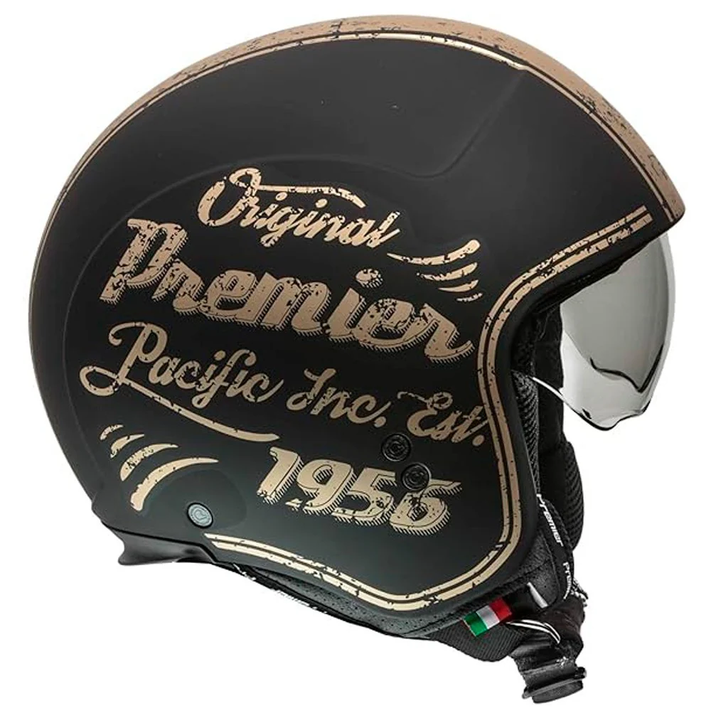 CASCO JET PREMIER ROCKER OR 19 BM NEGRO / ORO