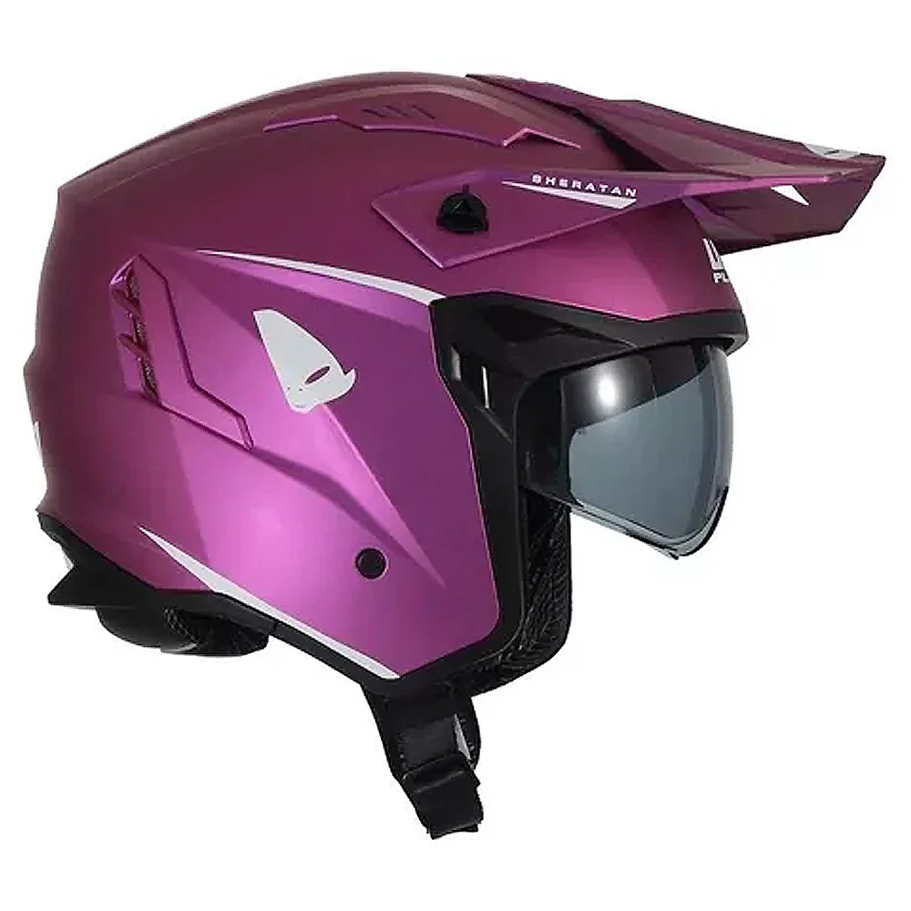 CASCO TRIAL UFO SHERATAN COLOR FUCSIEN