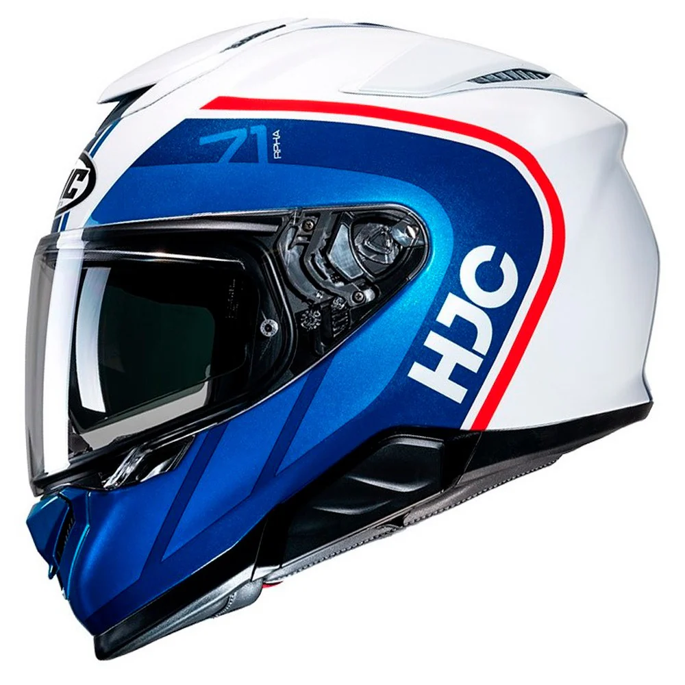 HJC RPHA 71 MAPOS HELMET - WHITE / BLUE