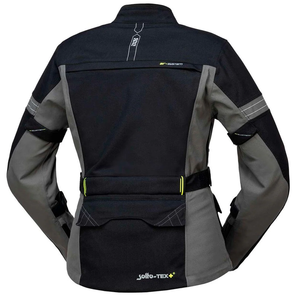 4 SEASON IXS LAMINAT ST PLUS LADY JACKET - BLACK / GRAY