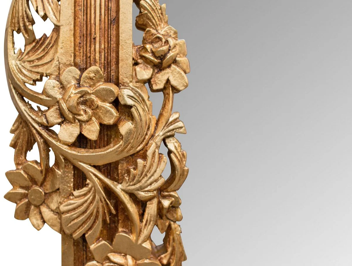 Luxury baroque mirror gold 122 x H. 224 cm - Baroque furniture