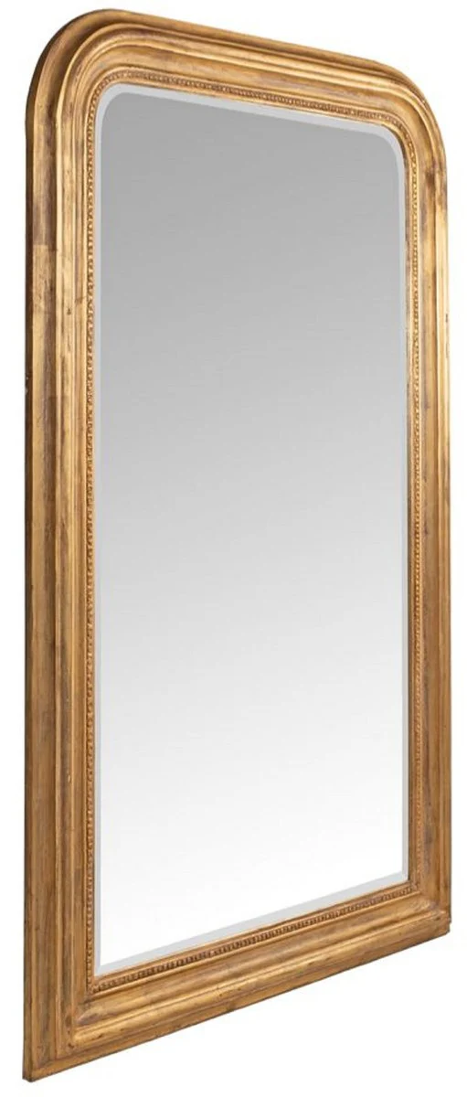 Baroque mirror antique gold 100 x 5 x H. 161 cm - Elegant wall mirror in baroque style - Antique style wardrobe mirror - Living room mirror - Baroque furniture