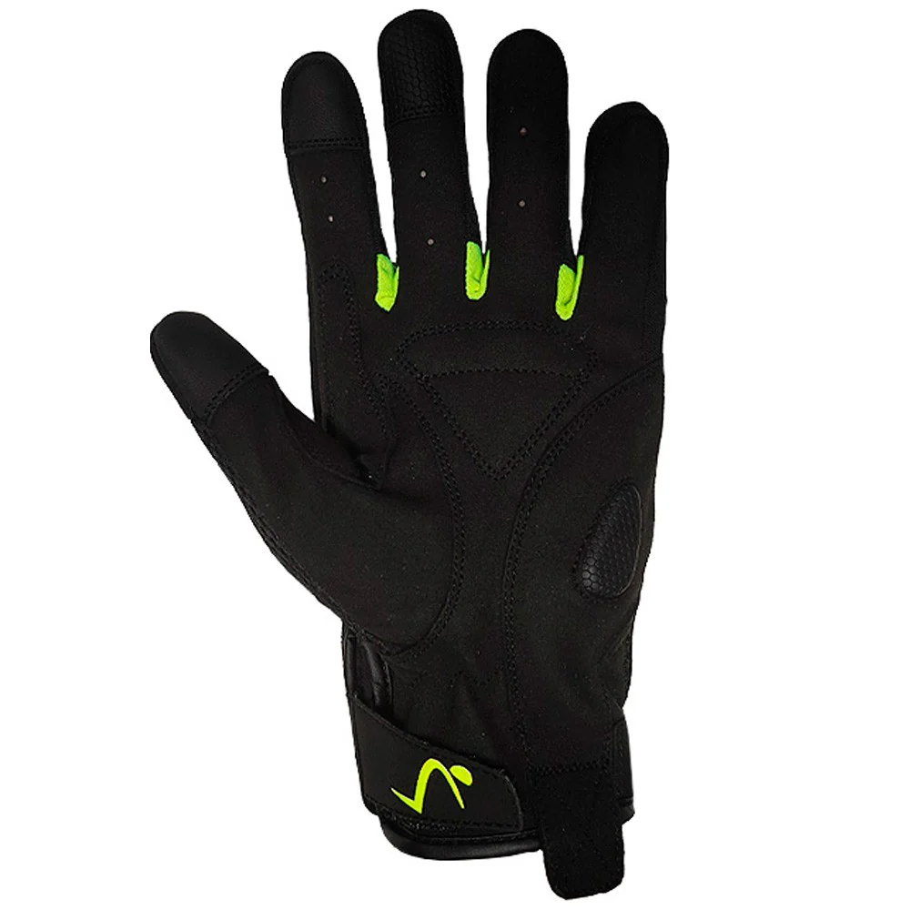 SUMMER GLOVES OUT 06 - BLACK / FLUOR